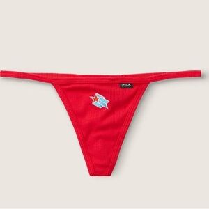 PINK Victoria's Secret Red Panties